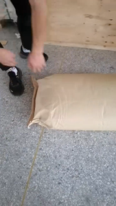Wholesale 500 pieces laminated kraft paper bag with PP woven layer L84cm x W53cm 70GSM 20kgs to 25kgs capacity kraft paper with PP (Polypropylene) woven material laminate sold per 500pcs Bulk orders wholesale we customize and design