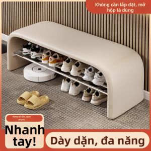 Luxury Long Bench for Shoes with Storage