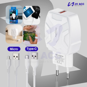 NANVAN NVN-T61 65W CHARGER TYPE C / MICRO USB PENGISIAN DAYA CEPAT FOR SMARTPHONE UNIVERSAL