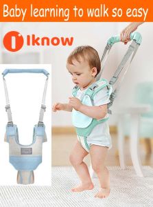 Tôi Biết trẻ mới biết đi dây an toàn đi bộ có thể điều chỉnh toàn bộ thoáng khí bé đi bộ Helper hai công dụng bảo vệ eo và phòng ngừa té ngã