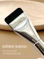 Portable Flat Head Foundation Brush Soft Blade Concealer Mask Refreshing New Hand with Storage Box Cosmetic Makeup Brush. 