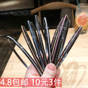 Headband Female Minimalist South Korea Sweet Hair Fixer Toothed Non Slip Hair Tie Hair Clip Headdress Hair Clip Outing Face Wash Hair Band