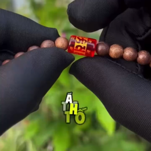 Chuỗi 108 hạt trầm hương mix lu thống khắc Om mani phong thủy mang đến may mắn bình an tài lộc
