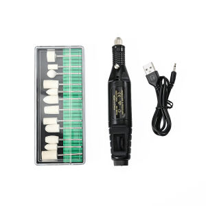 Stainless Steel Watchband Polishing Kit Mirror Finish Cleaning Wool Felt Brush Watchmaker Repair Kit Accessory Electric Polisher