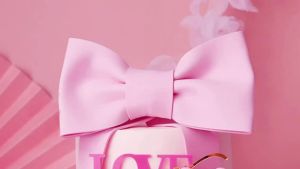 LaVenty Pink Bow Ribbon Cake Topper Coquette Birthday Cake Bachelorette Party Coquette Birthday Party Bow Party Decorations