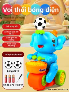 WANWEI | Đồ Chơi Con Voi Bơi cho Trẻ Sơ Sinh 6+ Tháng Giáo Dục và Đào Tạo