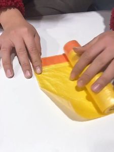 Kantong Sampah Tali 45X50CM ISI 13 LEMBAR KANTONG PLASTIK GULUNG PLASTIC TRASH