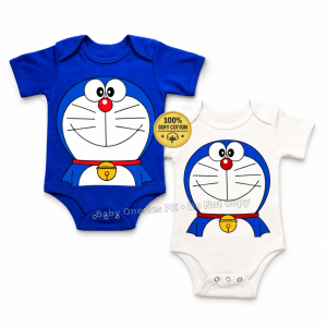 Baby Onesies PH Doraemon Anime Baby Onesie 0-12 months Newborn Baby Boy Baby Girl Cotton Japanese Anime Baby Clothes
