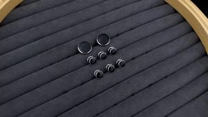 1Pair Light Luxury Versatile Shirts Round Cufflinks For Shirt Cuffs Nail Bridegroom Suit Sleeve Clothing Accessories