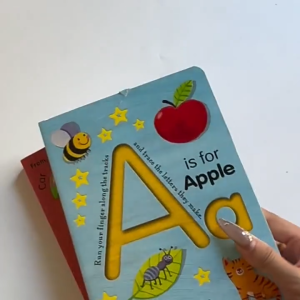 English Flip Book Baby Early Learning ABC 123 First Words Educational Book For Toddler Kids