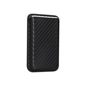 For Magsafe Wallet Carbon Fiber Card Holder Case 3 Cards Storage Slim Thin Double Magnet For iPhone 18 17 16 15 14 13 12 Pro Max