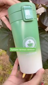 Termos Mug Stainless Gradasi Rainbow 380ml