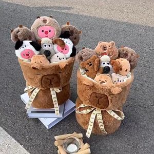 【Damaiii】COD ช่อคาปิบาร่า Capybara ตุ๊กตาช่อดอกไม้ ของขวัญวันเกิด ของขวัญวาเลนไทน์ ของขวัญวันแม่