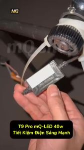 Đèn Pha Led Bi Cầu T9 Pro mQ - LED H4 Bản 2025 ( Ko Lắp Điện Máy ) M01B.(1 ĐÈN)