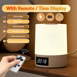 Creative Bedside Lamp Touch Dimming Table Lamp LED Night Light For Bedroom Dormitory College Book Reading Lamp USB Rechargeable