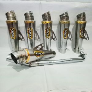 Knalpot DPJ Racing Supra Smash Vega Jupiter Astrea Shogun Karisma Blade Revo