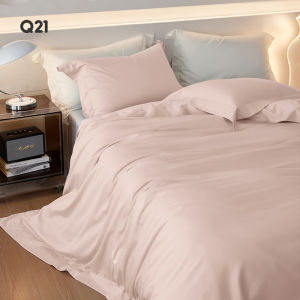 Q21 | Hypoallergenic Plain Color Four-Piece Bedding Set