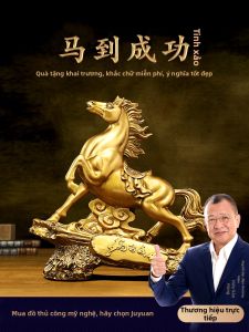 JUSHANYUAN | Bức Tượng Trang Trí Mang Lại Sự Thịnh Vượng