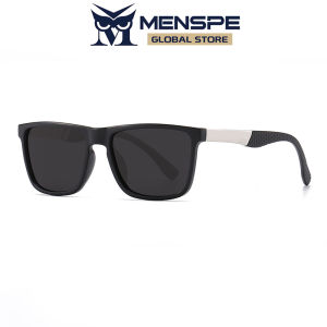 MENSPE แว่นตากันแดดแฟชั่นสำหรับทุกเพศของแว่นกันแดดขับรถผู้ชายแว่นกันแดดแฟชั่นแว่นกันแดดกรอบสี่เหลี่ยม UV400ชัดเจนแว่นตาตกปลาขี่จักรยานวิ่งตกปลาสำหรับผู้ชายและผู้หญิง