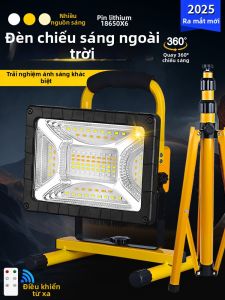 Đèn Pha Sạc Dung Lượng Lớn Chiếu Sáng Lâu