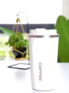 Bình inox Coffee 510ml có nắp chống đổ 2025
