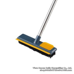 XIAXIU | Long Handle Stiff Bristle Carpet Cleaning Brush