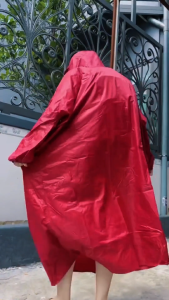 [Vải Dù Dày] Áo Mưa Bít Kingbrella 1m4 – Vải Dù Cao Cấp Trùm Kín Balô - Chống Thấm Chống Văng Mặc Nhanh Tiện Lợi AMB