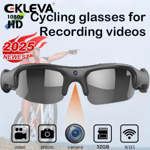 EKLEVA HD 1080P Glasses Camera Polarized Outdoor Action Sport Video Camcorder DVR DV Mini Driving Sunglasses Cam