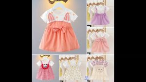 ชุดเดรส เด็กผู้หญิง อายุ 1-4 ปี เสื้อผ้าเด็ก เสื้อผ้าเด็กผู้หญิง ชุดเด็กผู้หญิง ชุดเจ้าหญิง เดรสเจ้าหญิง เดรสสายหวาน Girls Dresses 4 WD124