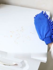 FH-C1220 Sarung Tangan Kain Lap Microfiber 2 Sisi Cuci Mobil Motor / Kain Lap Cendol Serbaguna