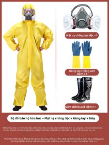 Bộ Đồ Bảo Hộ Chống Bụi Thoáng Khí Chống Hóa Chất