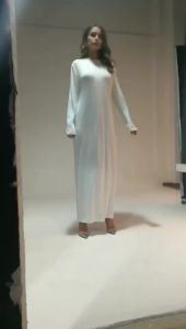 Inner dress Stretch Islamic Inside Dress Robes Inside Fancy Dress Inner Dress French Stylish Modesty Islamic Dress Wy1492