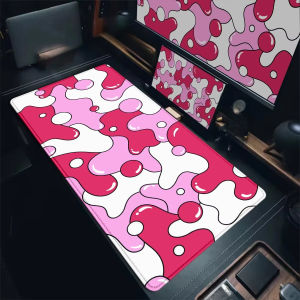Bandai | Cute Cartoon Purple Slime Liquid Pattern Large Extended Anti-slip Gaming Keyboard Desk Mouse Pad
