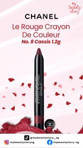 Chanel Le Rouge Crayon De Coleur No 8 Cassis 1.2g