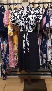 FESHOP #3049 FLORAL DRSS PLUS SIZE FOR WOMN FIT TO XL