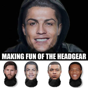 🔥Funny Prank Headwear 3D Facial Mask Personalized Breathable Celebrity Mask LovelylifeFu👍