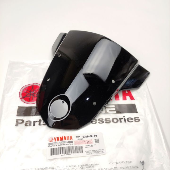 VISOR  WINDSHIELD VIXION NEW NVA 2015-2016  2TP-F8381-00-P0 ORIGINAL YGP - YAMAHA GENUINE PARTS