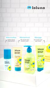 LOLUNA Baby Wash Face Body Lotion Hair Lotion Cerapair Rash Cream Calming Cream Cologne Minyak Telon