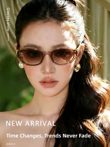 LKOE | Retro Narrow Cat Eye UV Protection Sunglasses Female