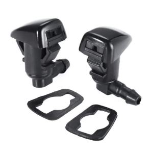 YONGRUN 1 pair Plastic Front Windshield Washer Nozzle 55079049AA 55372143AB 8265A128 for Jeep Grand Cherokee 2005-2018