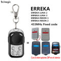 Garage Remote Control Compatible ERREKA KUMA KU02 433.92MHz Fixed Code Clone ERREKA Gate Opener Command Transmitter Key Fob. 