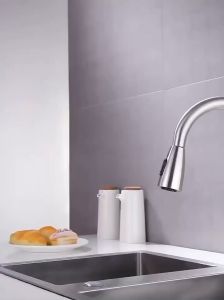 Pelise By Mitsushi Kitchen Faucet Retractable Kitchen Sink Tap 360° Flexible Rotation AH-077B