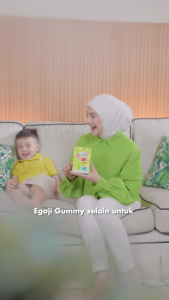 Egoji Chewy Gummy 1 Box isi 5 Sachet Suplemen Jaga Daya Tahan Tubuh