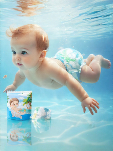 AIBEIDILA | Disposable Waterproof Baby Swim Diapers