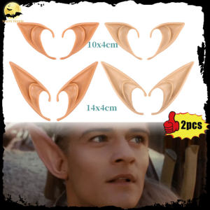 2PCS Mysterious Angel Fairy Elf Ears Latex Ears Halloween Decoration Photo Props Adult Kids Toys Cosplay Costume Accessories