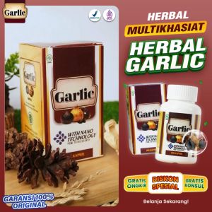 Garlic Kapsul Asli Original - Walatra Black Garlic Ekstrak Bawang Hitam Bukan Garlic Oil - Garlic Sauda - Garlic Powder Ataupun Garlic Superpro