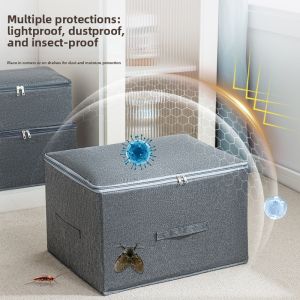 Folding Dustproof Large Capacity Storage Box for Clothes and Clutter