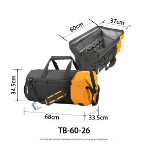 Toughbuilt | Túi Đựng Dụng Cụ Mở Rộng 66cm