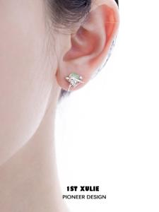 1ST XULIE | Bông Tai Bạc Sát Không Dị Ứng
