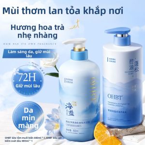 OHBT | Bộ Tắm Trị Mụn Khuẩn Hương Dài Lâu 72 Giờ